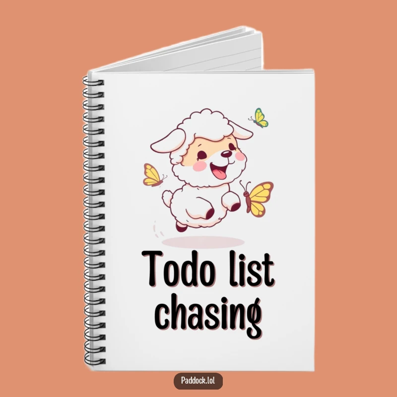 Funny Sheepdog Chase Notebook: Dog Journal, Ideal Funny Gift